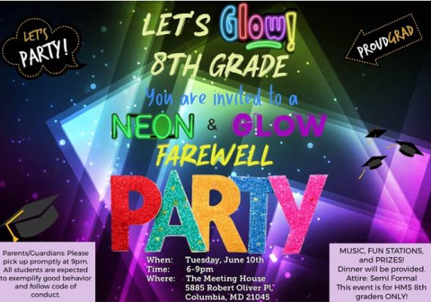 Neon Farewell Party